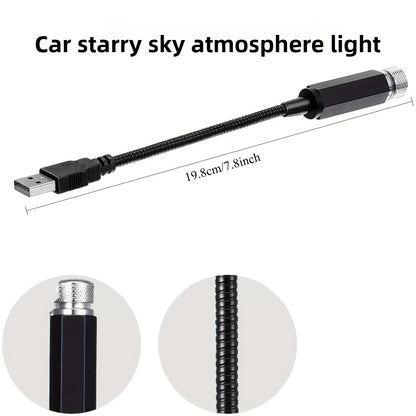 Sternenhimmel Projektor mit USB – Magisches LED Nachtlicht für Auto & Zuhause